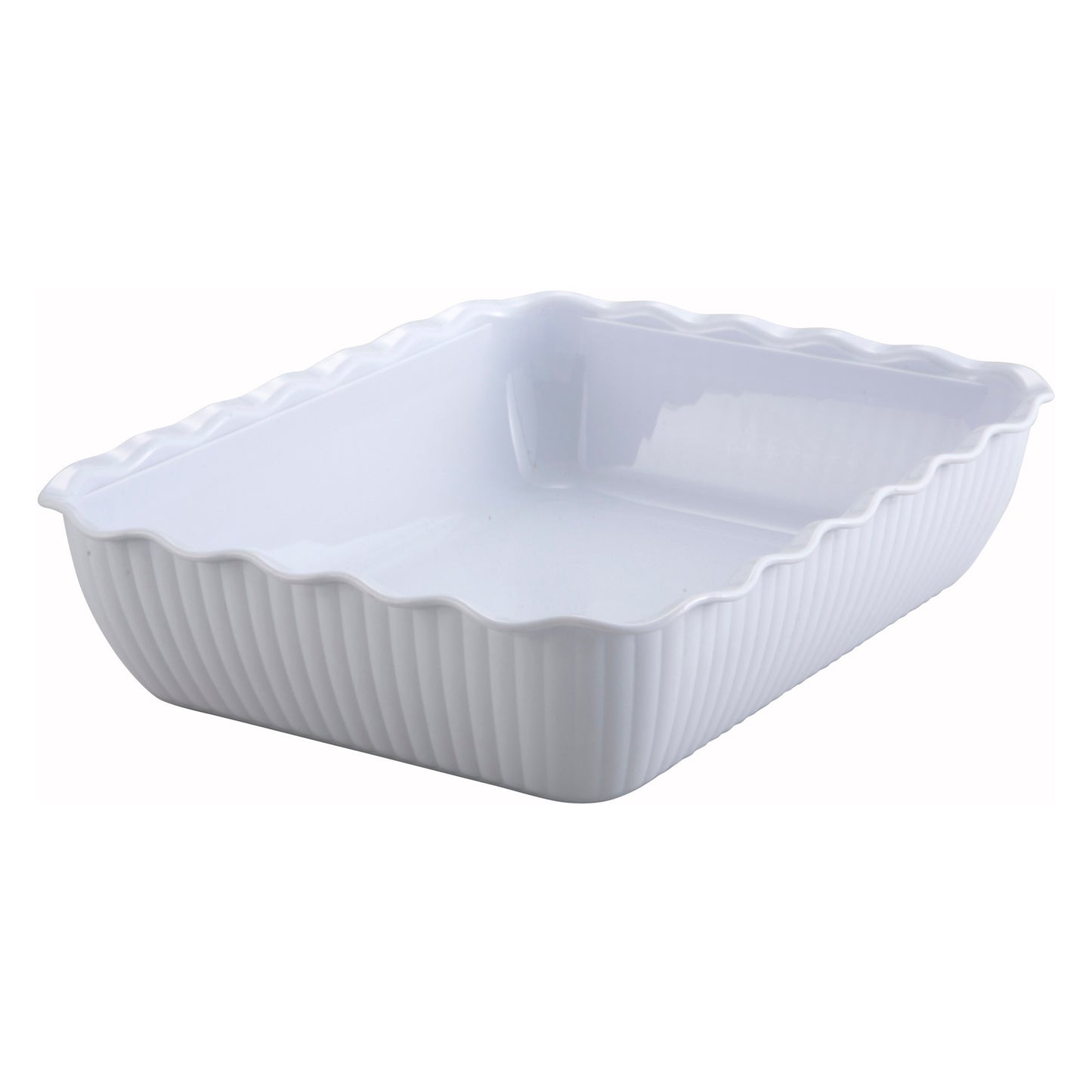CRK-13W - Deli Crock - 13 x 10 x 3, White