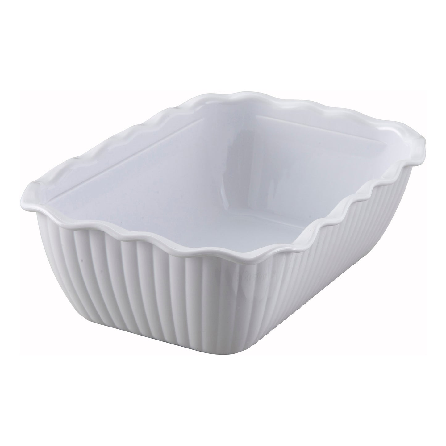 CRK-10W - Deli Crock - 10 x 7 x 3, White