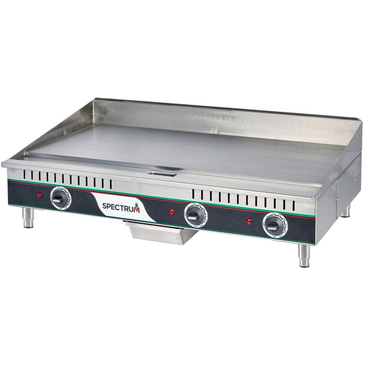 Spectrum 36" Electric Griddle, Two Heat Zones