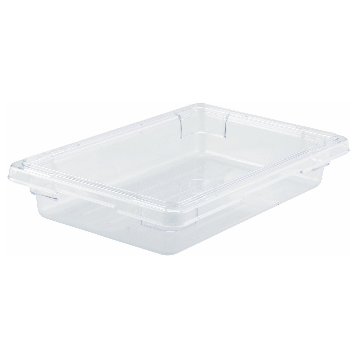 Food Storage Box, Clear Polycarbonate - Full, 3-1/2"