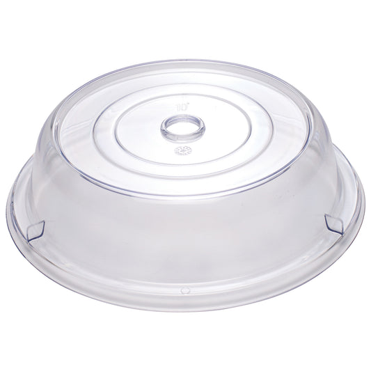 Clear Polycarbonate Plate Cover - 10" Dia