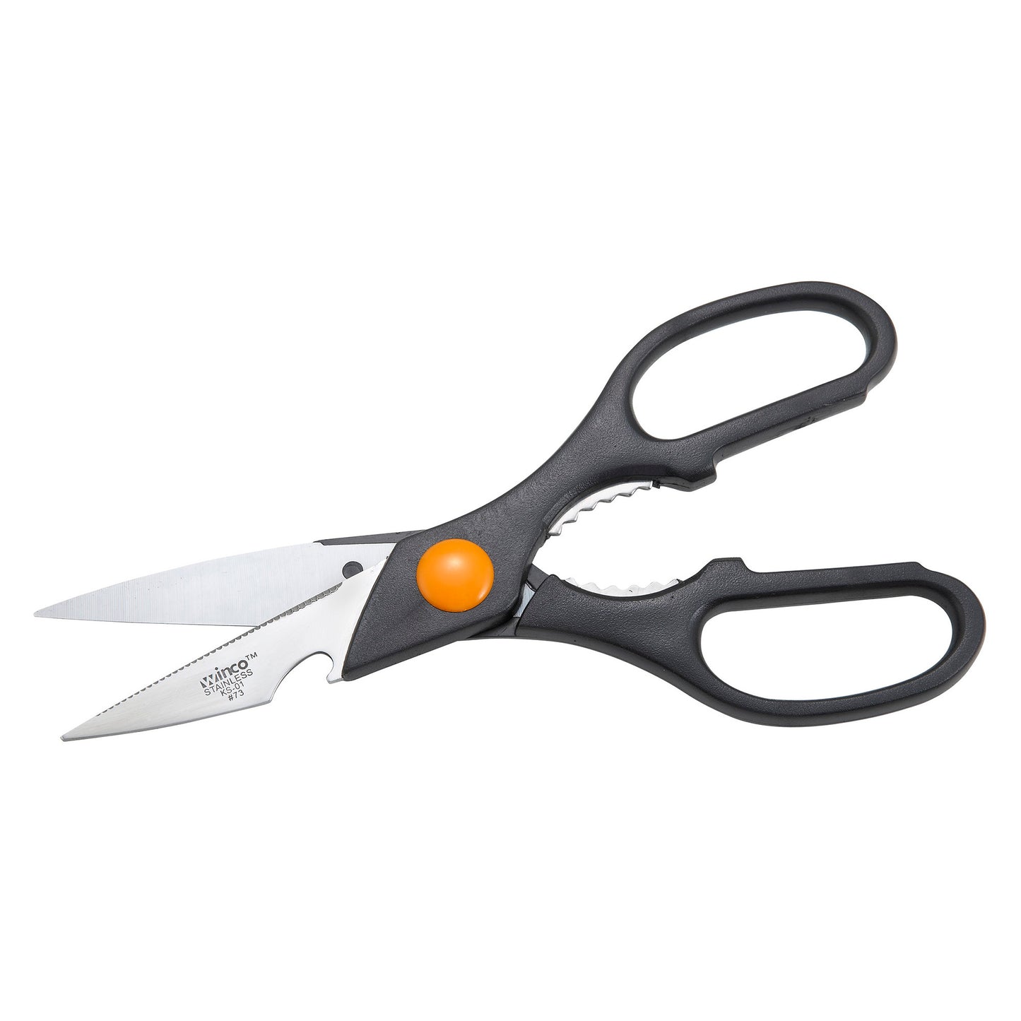 KS-01 - Kitchen Shears, Plastic Handle, Stainless Steel