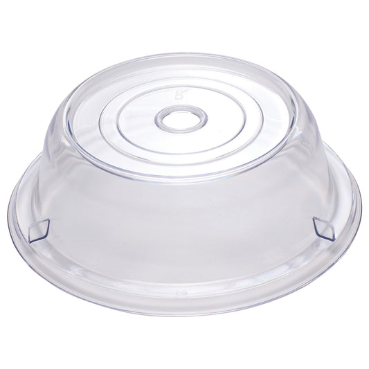 Clear Polycarbonate Plate Cover - 8" Dia
