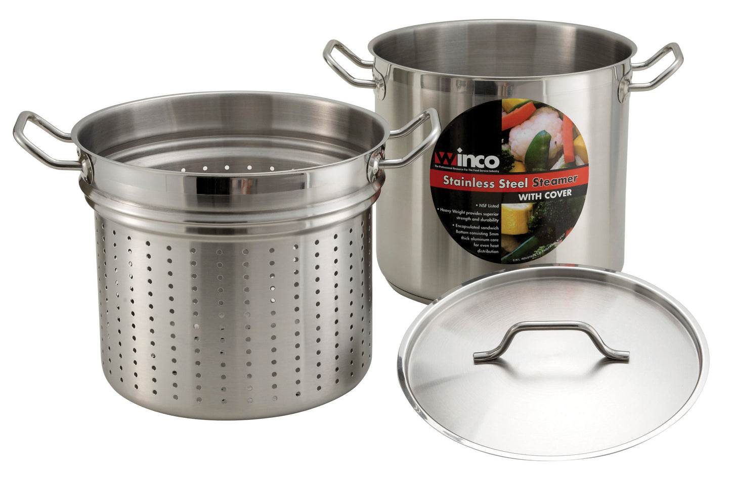SSDB-8S - Stainless Steel Steamer/Pasta Cooker - 8 Quart