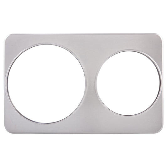 Adaptor Plate, 8-3/8" & 10-3/8" Holes, Stainless Steel