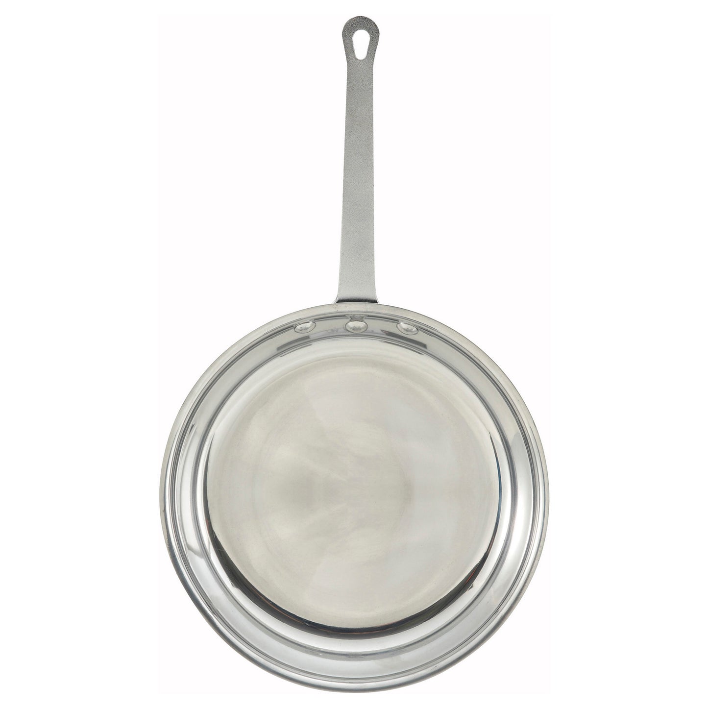 AFP-14 - Aluminum Fry Pan, Majestic, Mirror Finish - 14" Dia