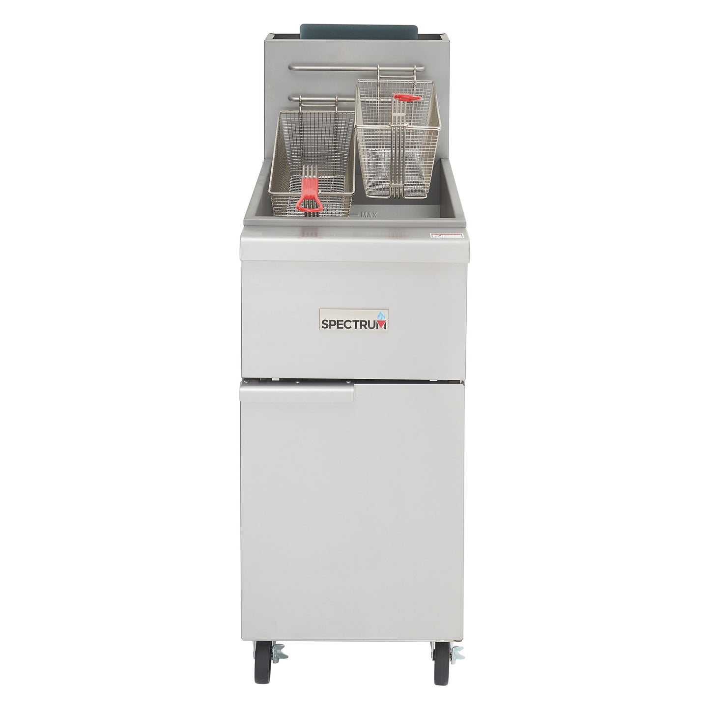 NGGF-50-NG - Spectrum Gas Deep Fryer, 50lb, 4-Tube, Natural Gas