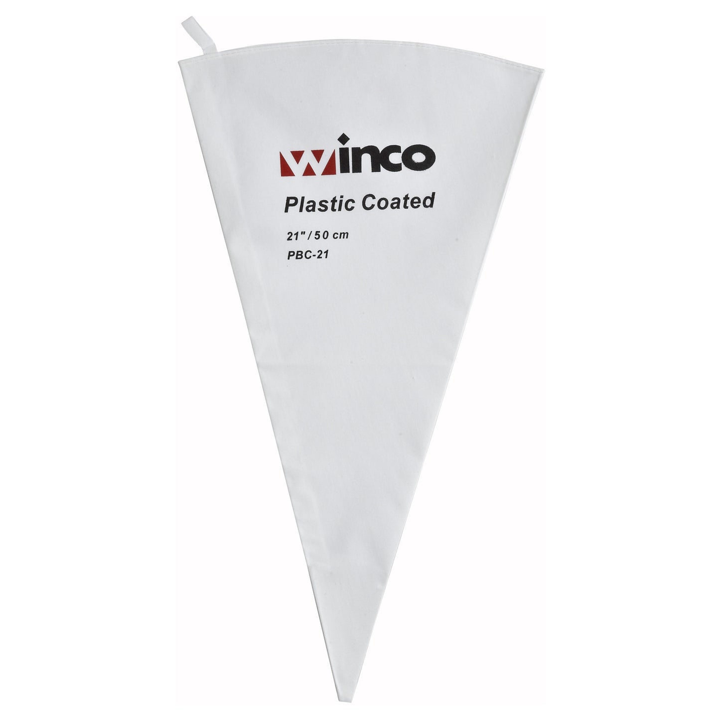 PBC-21 - Pastry Bag, Cotton with Plastic Coating - 21"