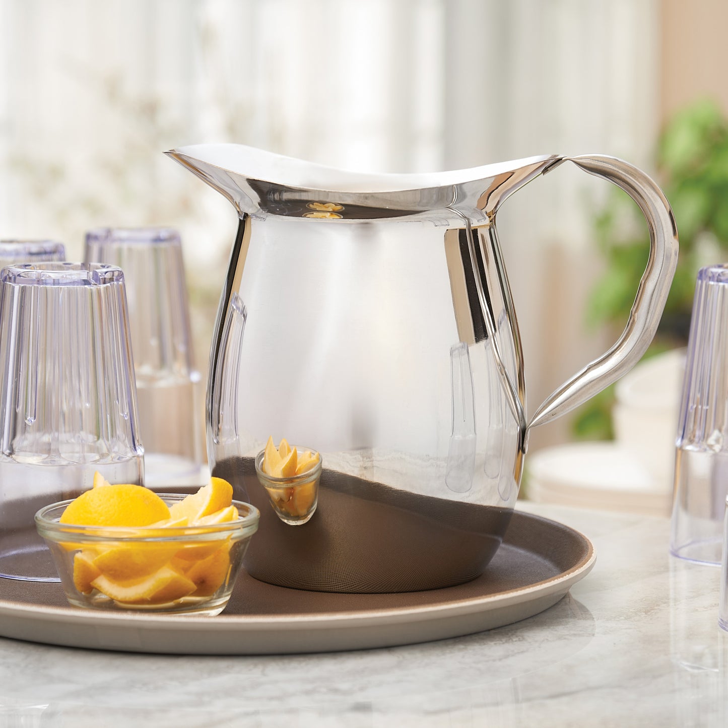 WPB-3 - 3 Qt S/S Bell Pitcher