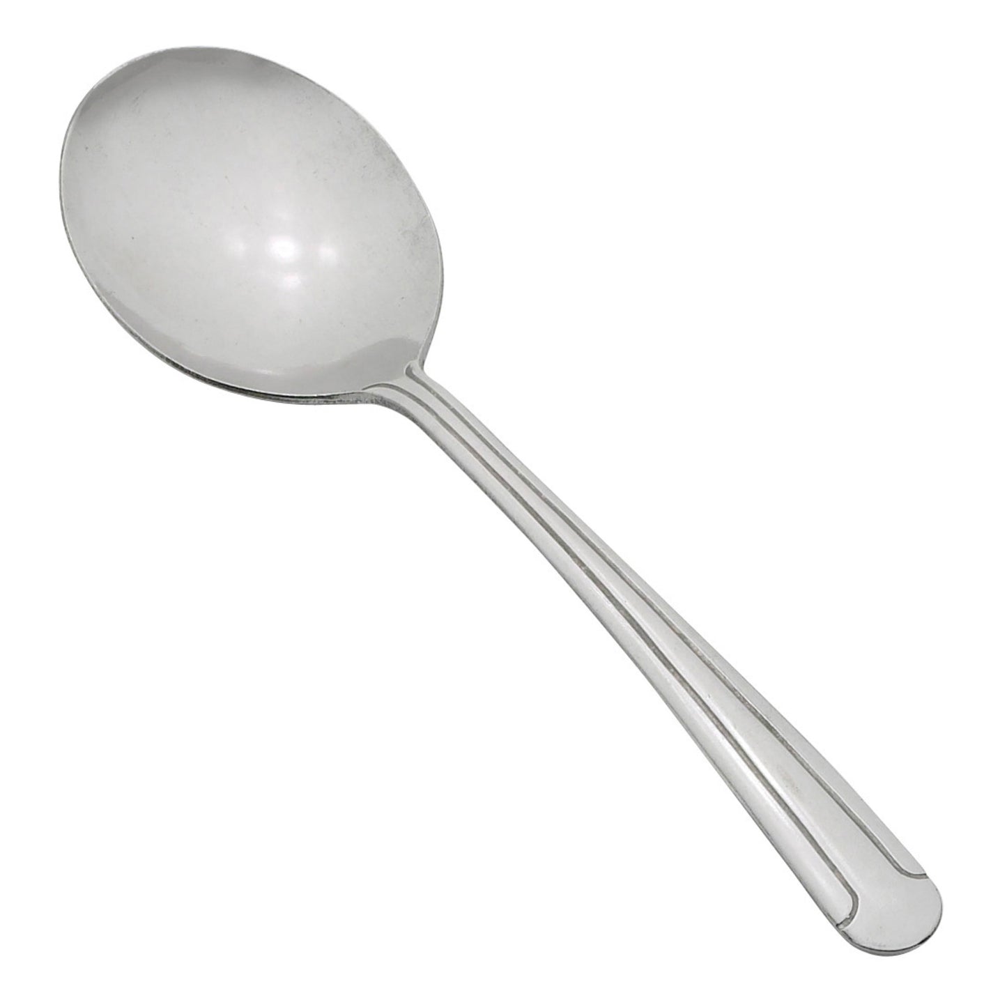 0014-04 - Dominion Bouillon Spoon, 18/0 Heavyweight