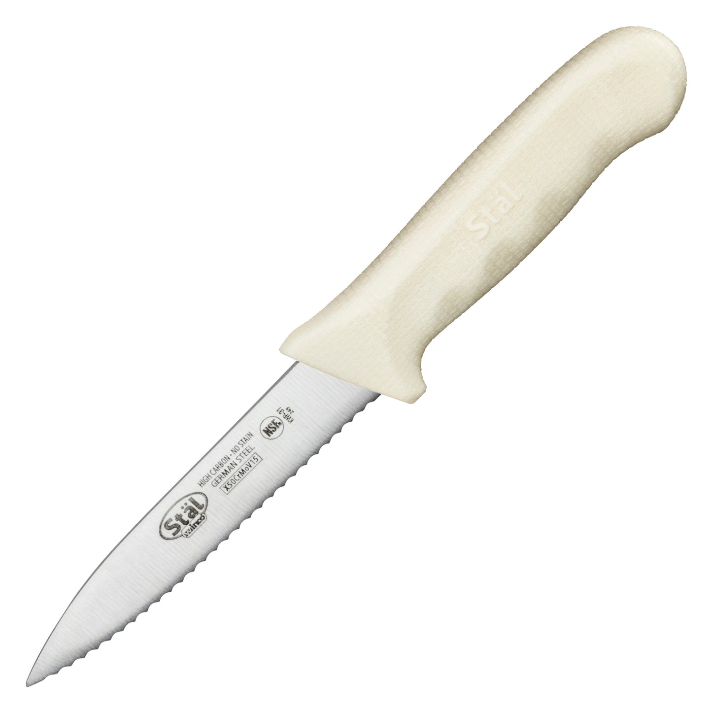 KWP-31 - Stäl 3-1/2" Serrated Paring Knife, 2-Pcs/Pack