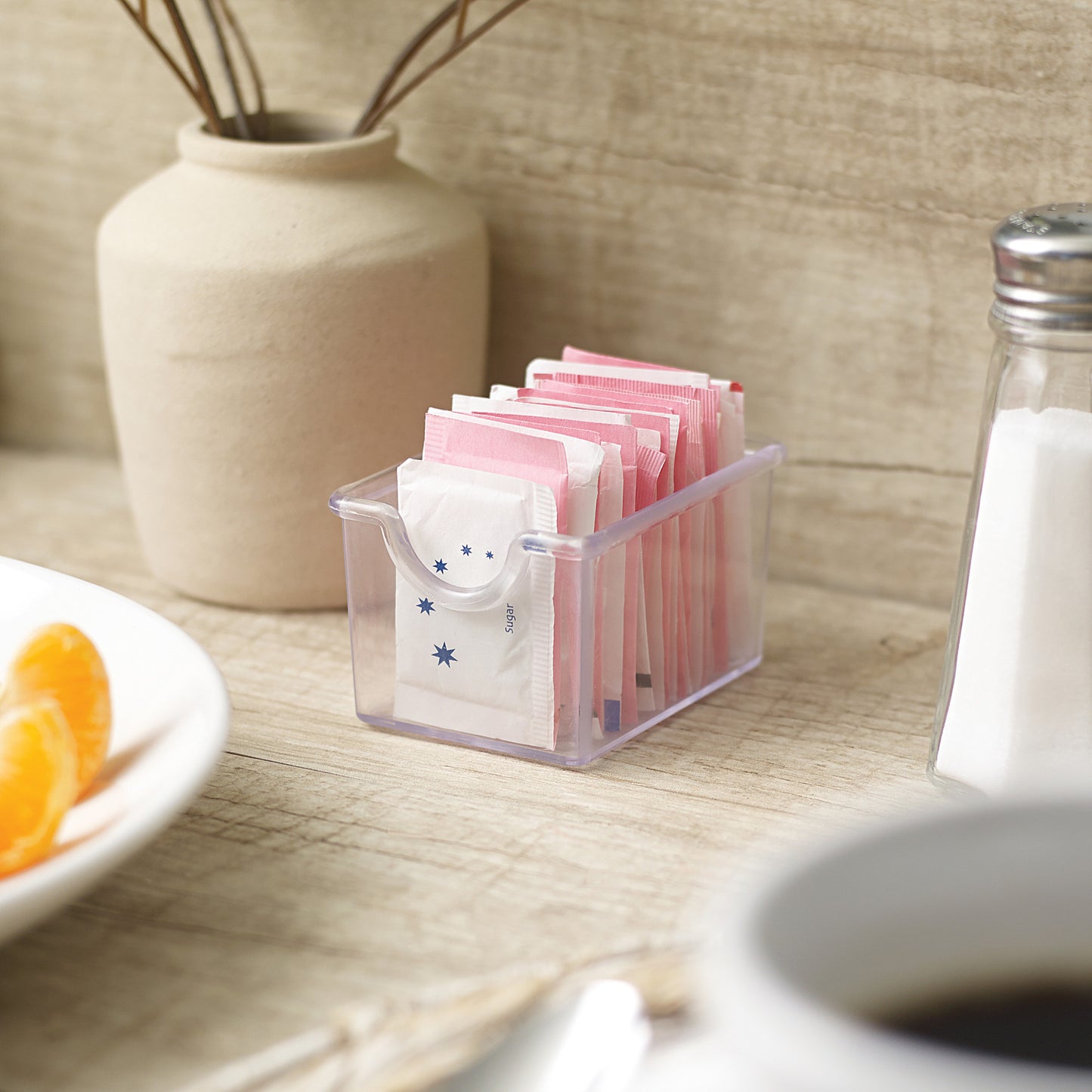 PPH-1C - Sugar Packet Holder, Plastic - Clear