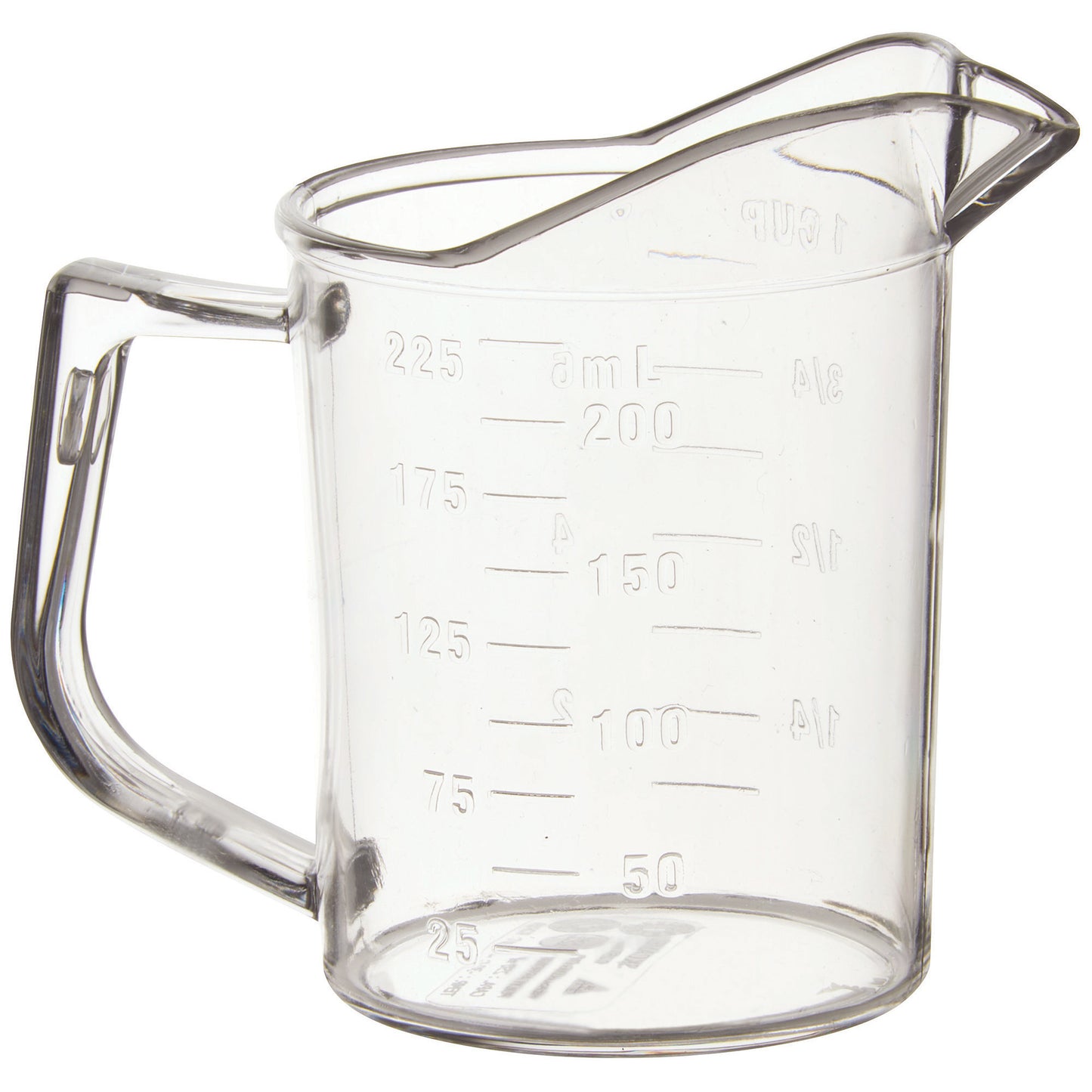 PMU-25 - Polycarbonate Measuring Cup - 1 Cup