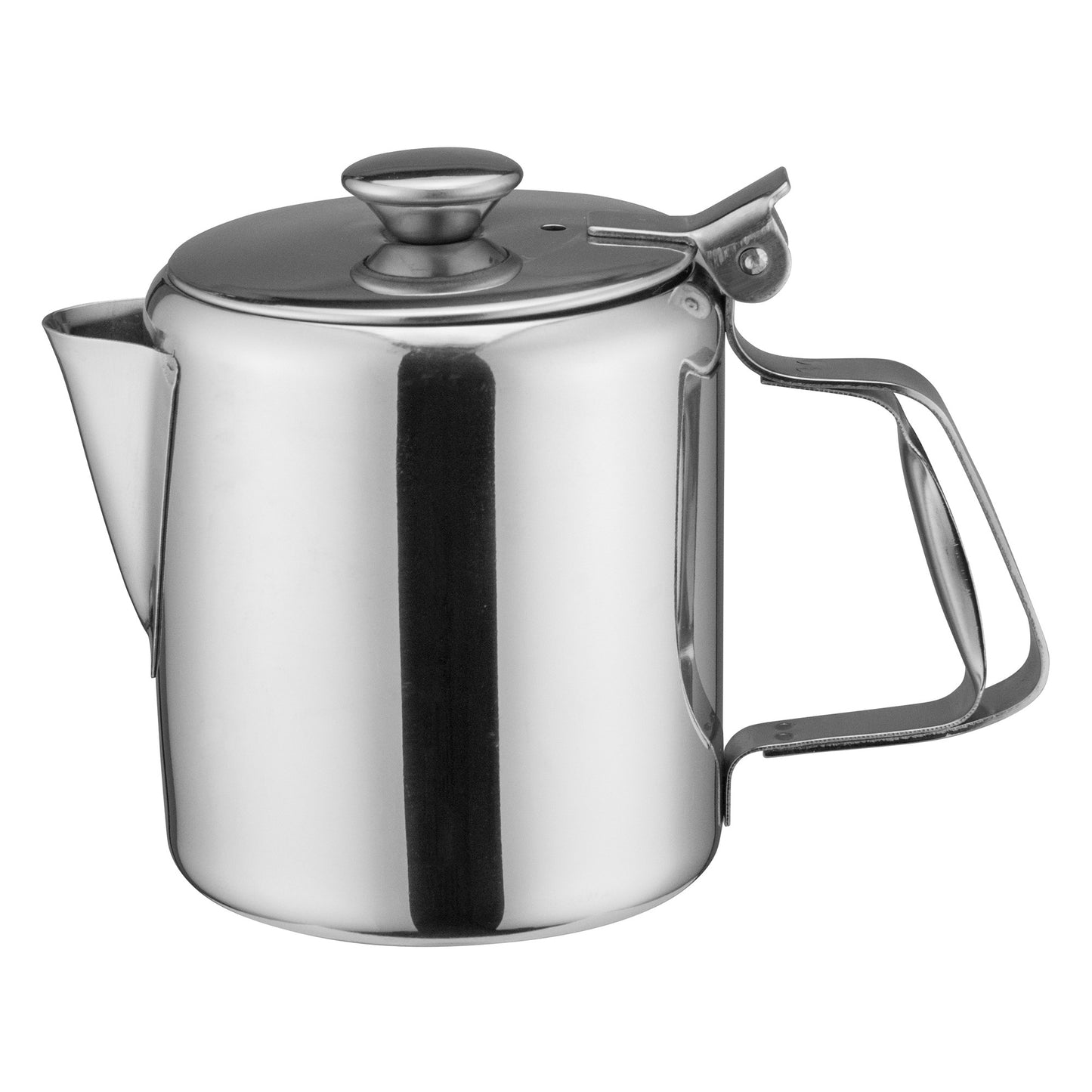 W612 - Short Spout Beverage Server, Stainless Steel - 12 oz