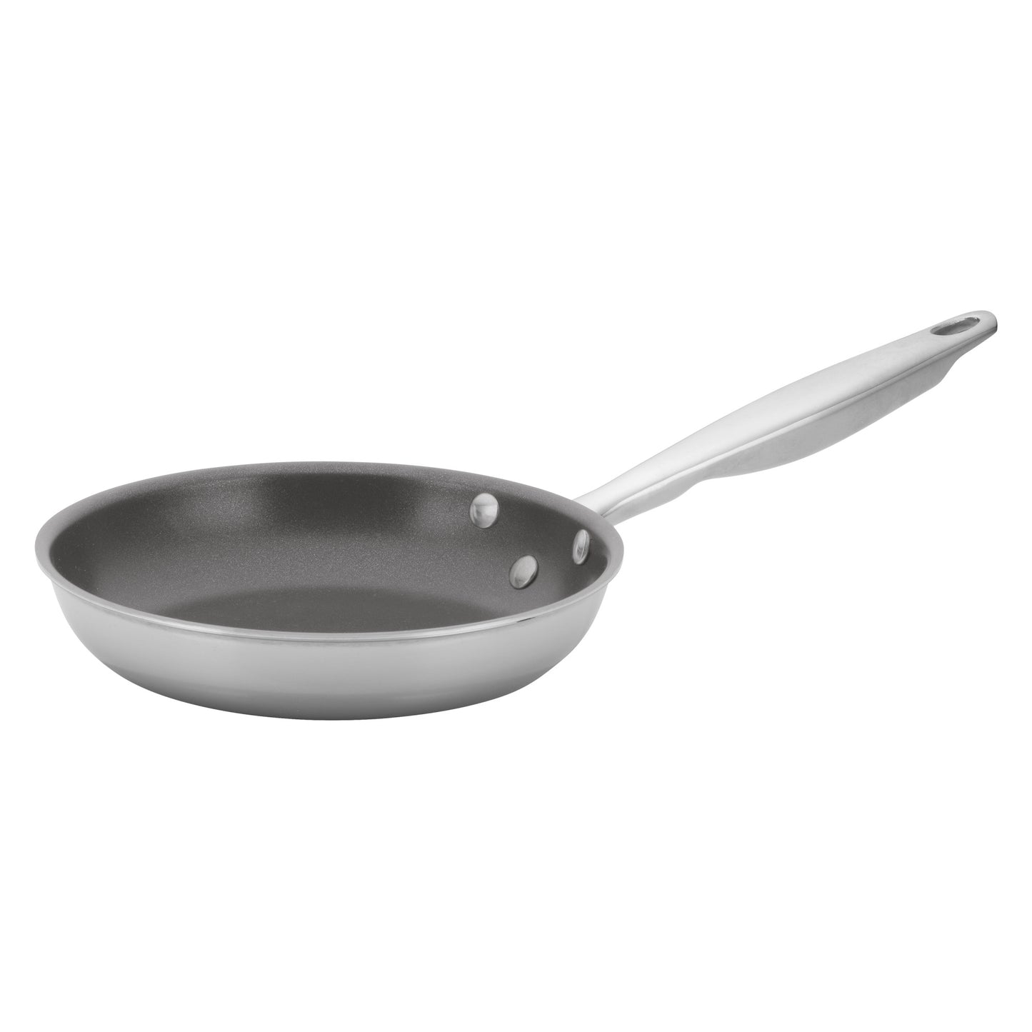 TGFP-7PR - TRI-GEN, 7" Fry Pan, Pro-Release Non-Stick, Tri-ply, Induction Ready, 18/8 SS, NSF, PFAS-Free