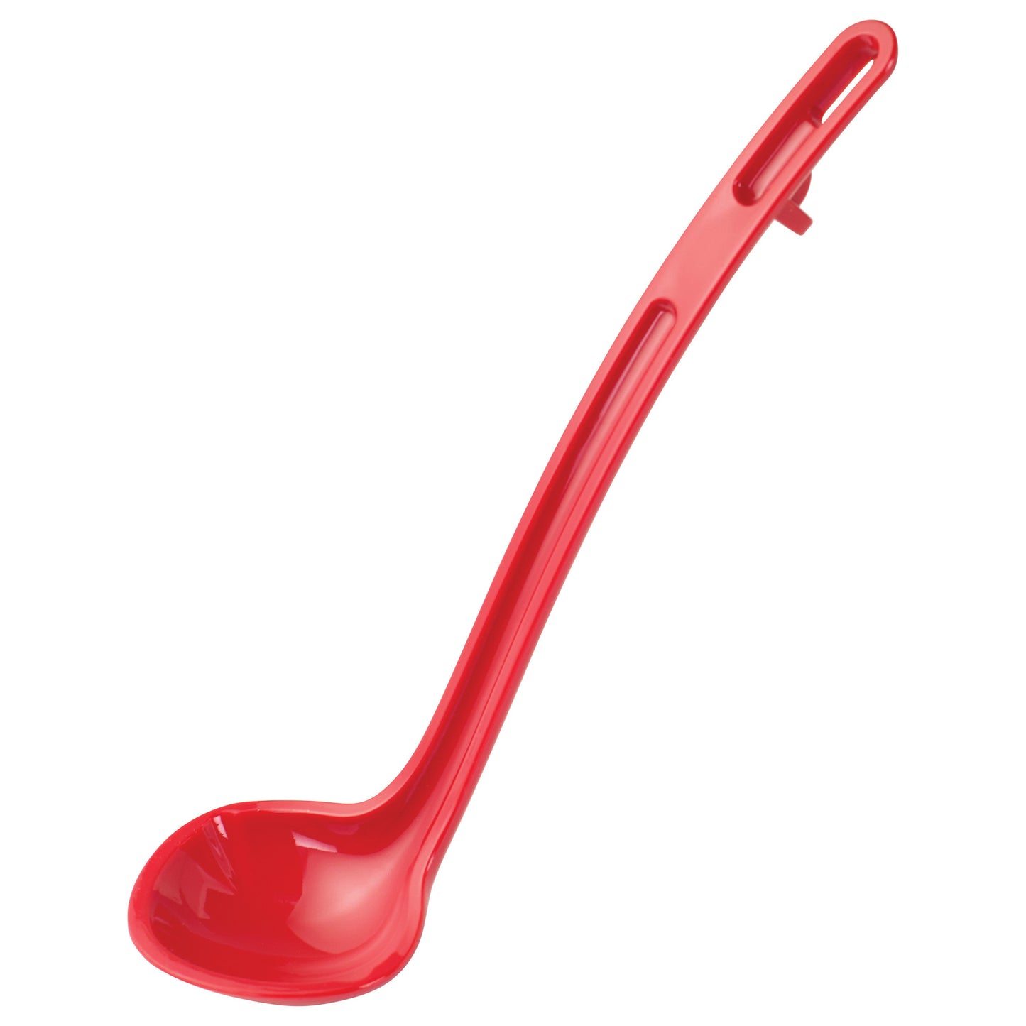 CVLD-8R - CURV One-Piece Dual Spout Ladle - Red, 8-1/2"