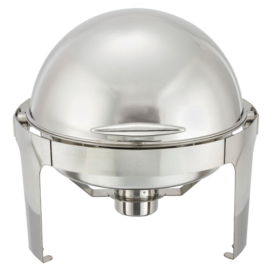 Madison Collection 6 Quart Round Roll-Top Chafer, Heavyweight