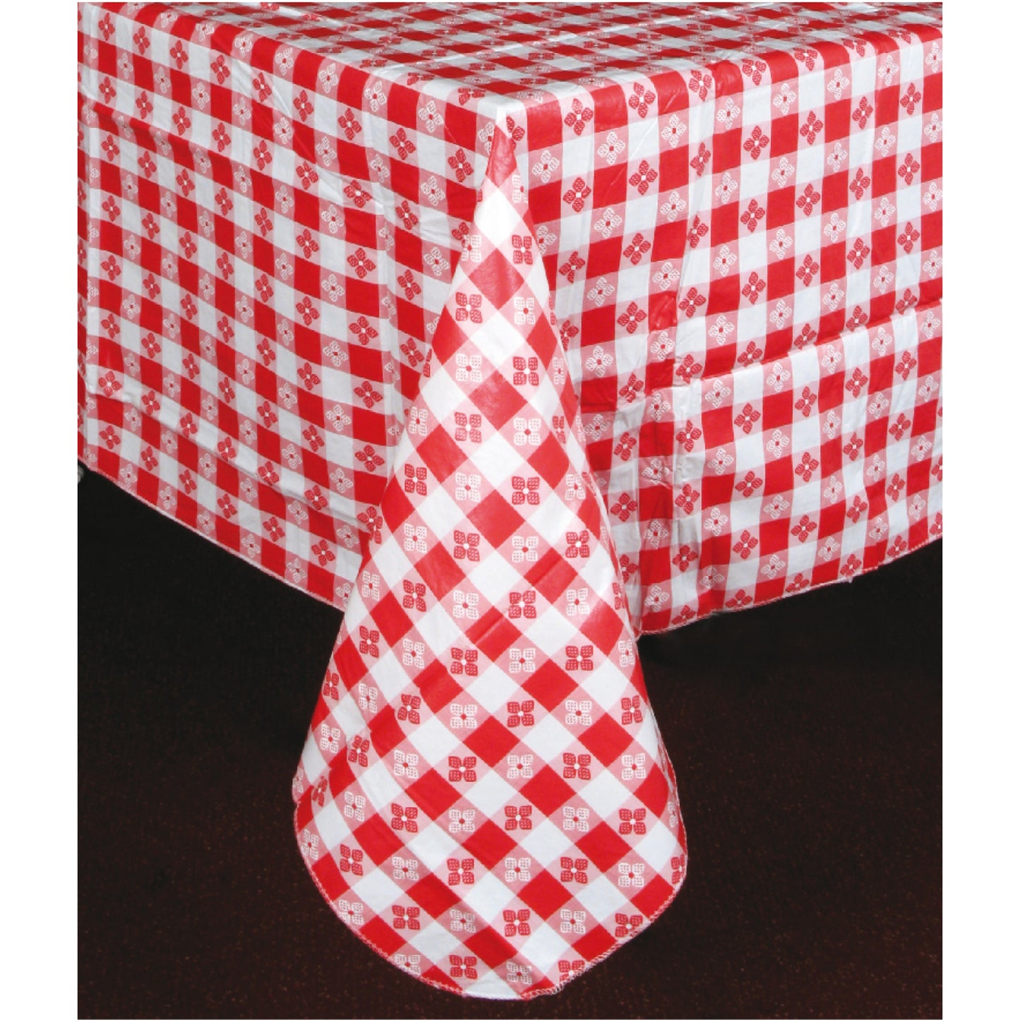 TBCO-90R - Table Cloth, Rectangle - Red, 52" x 90"