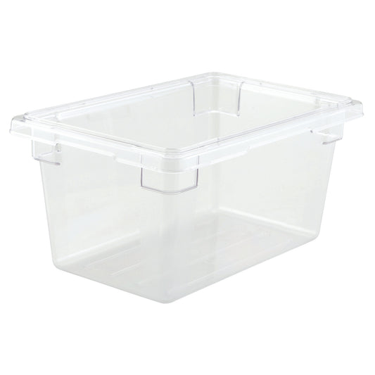 Food Storage Box, Clear Polycarbonate - Half, 9"