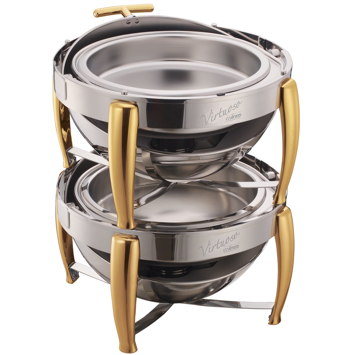 103A - Virtuoso Collection 6 Quart Full-size Roll-Top Chafer, Extra Heavyweight