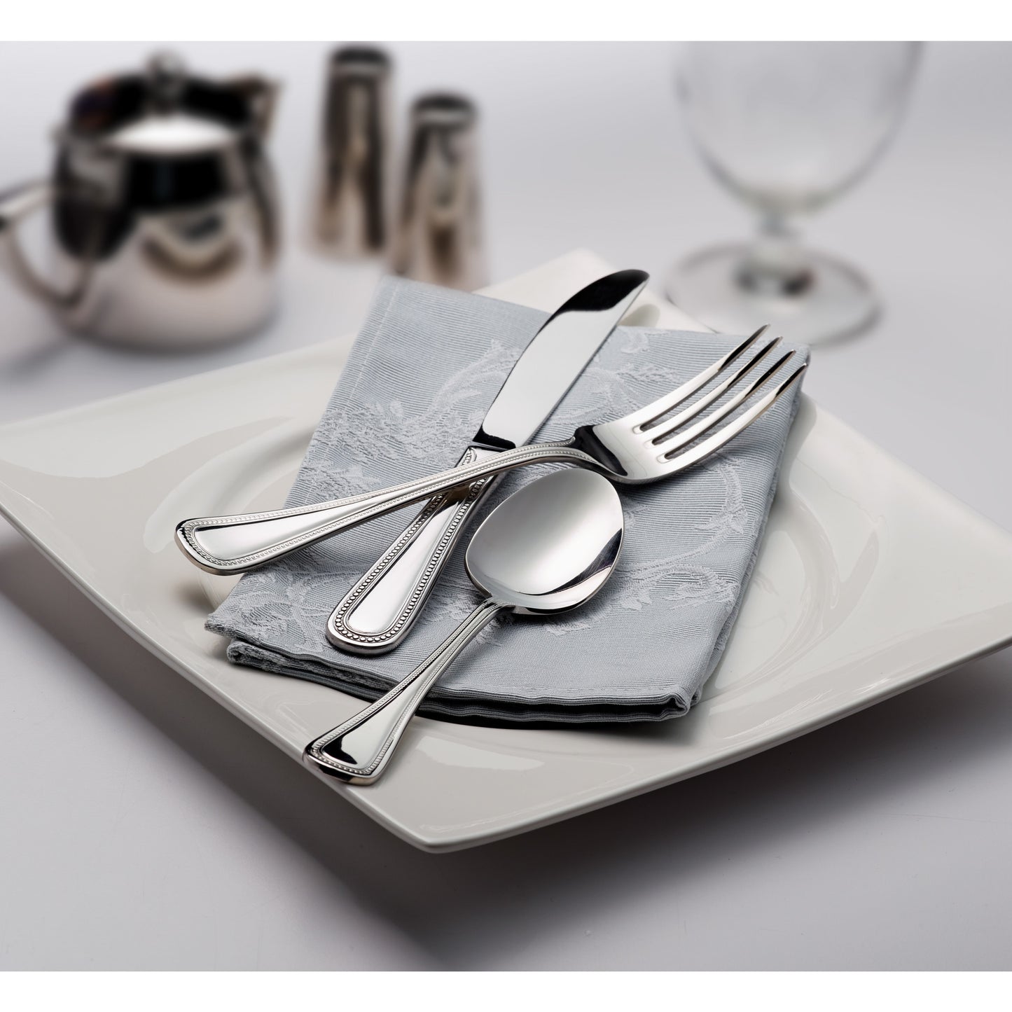 0036-05 - Deluxe Pearl Dinner Fork, 18/8 Extra Heavyweight