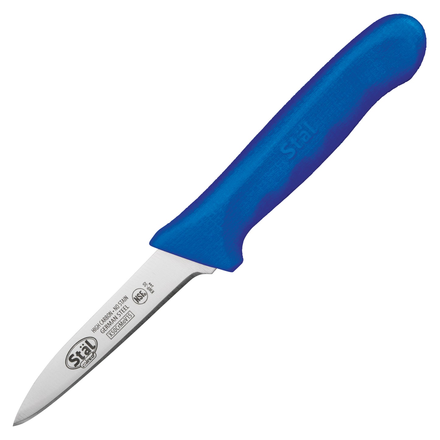 KWP-30U - Stäl 3-1/4" Paring Knife, 2 per Pack - Blue