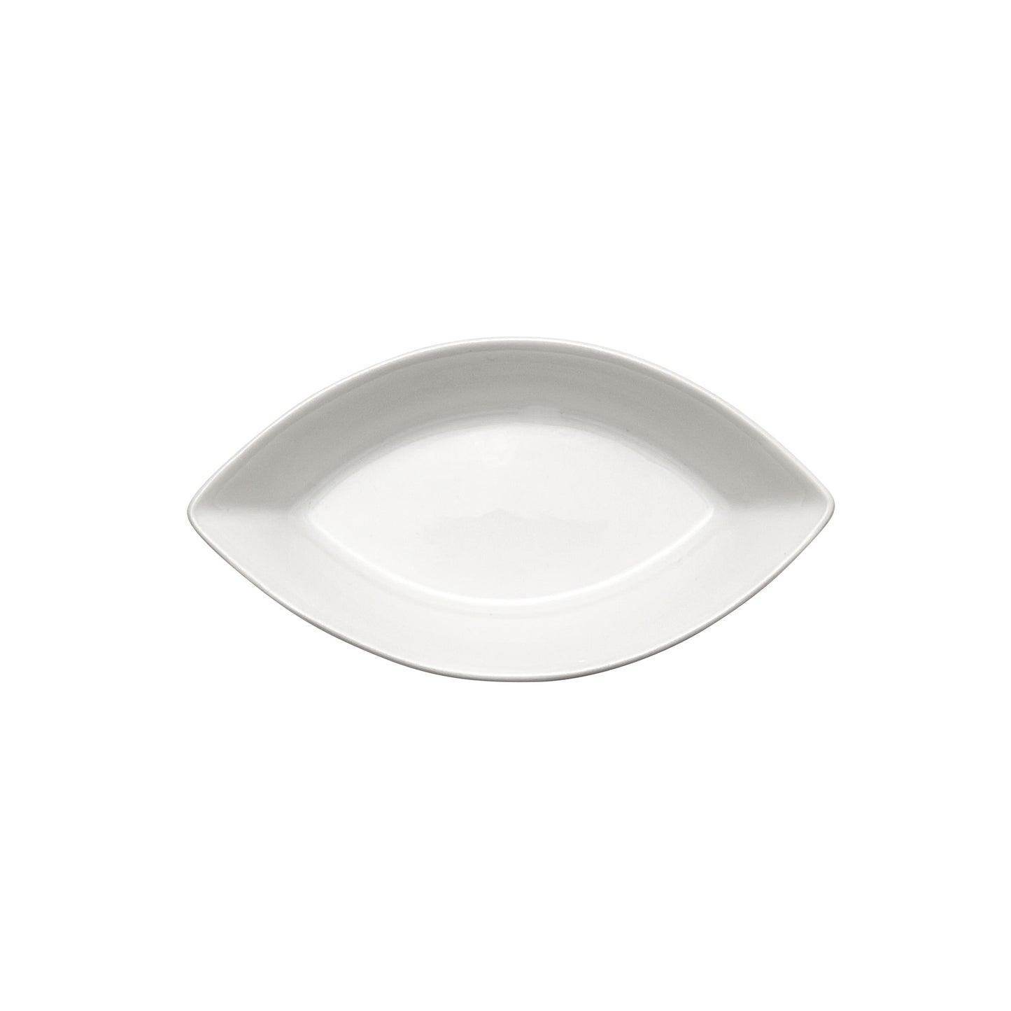 DBS-2 - Porcelain Boat Shape Specialty Dish, 2 oz - White (48 Pieces/Case)