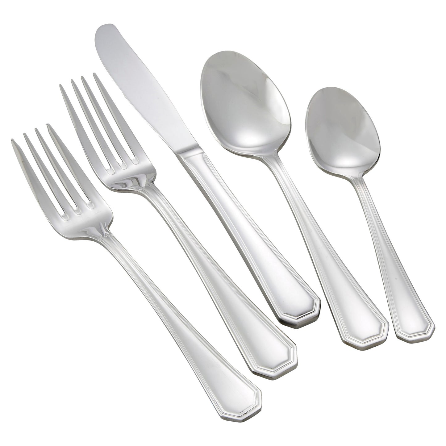 0035-01 - Victoria Teaspoon, 18/8 Extra Heavyweight