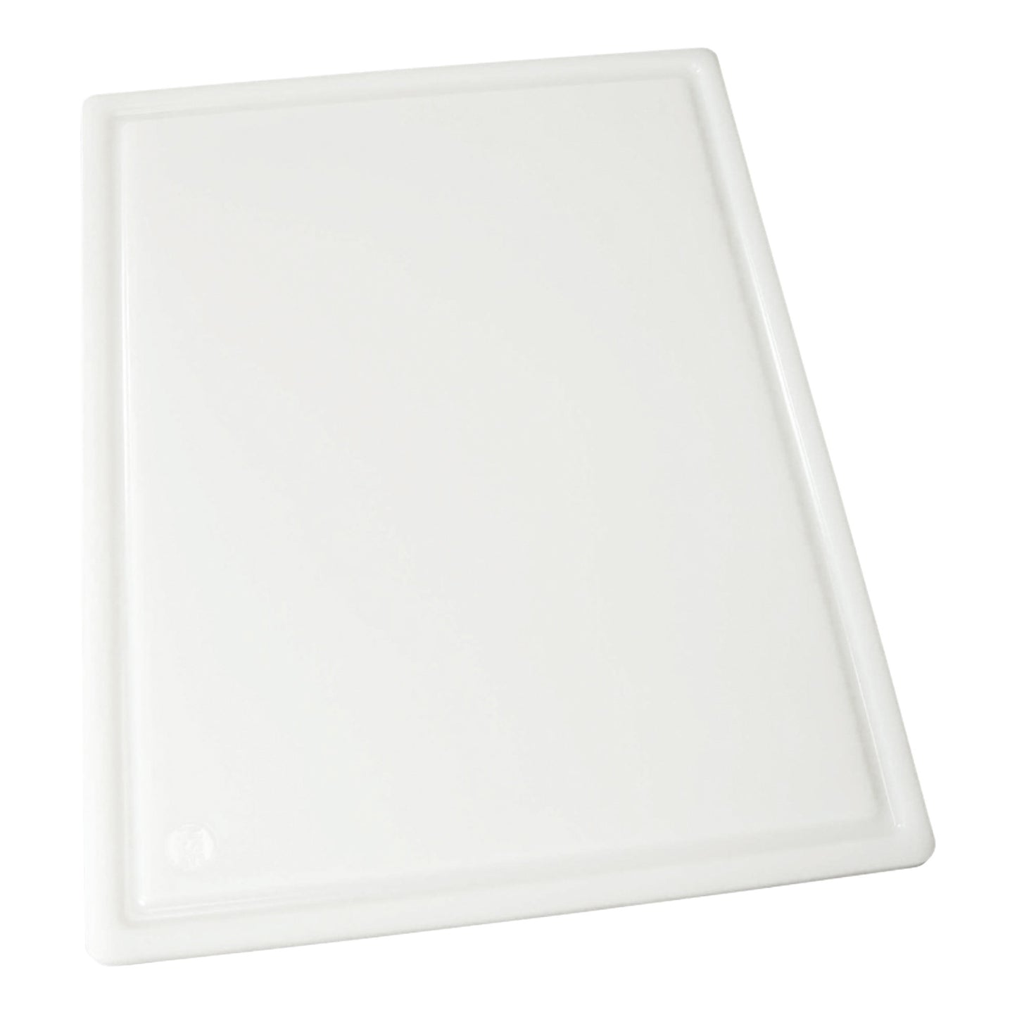 CBI-1824 - White Cutting Board with Channel - 18 x 24 x 1/2