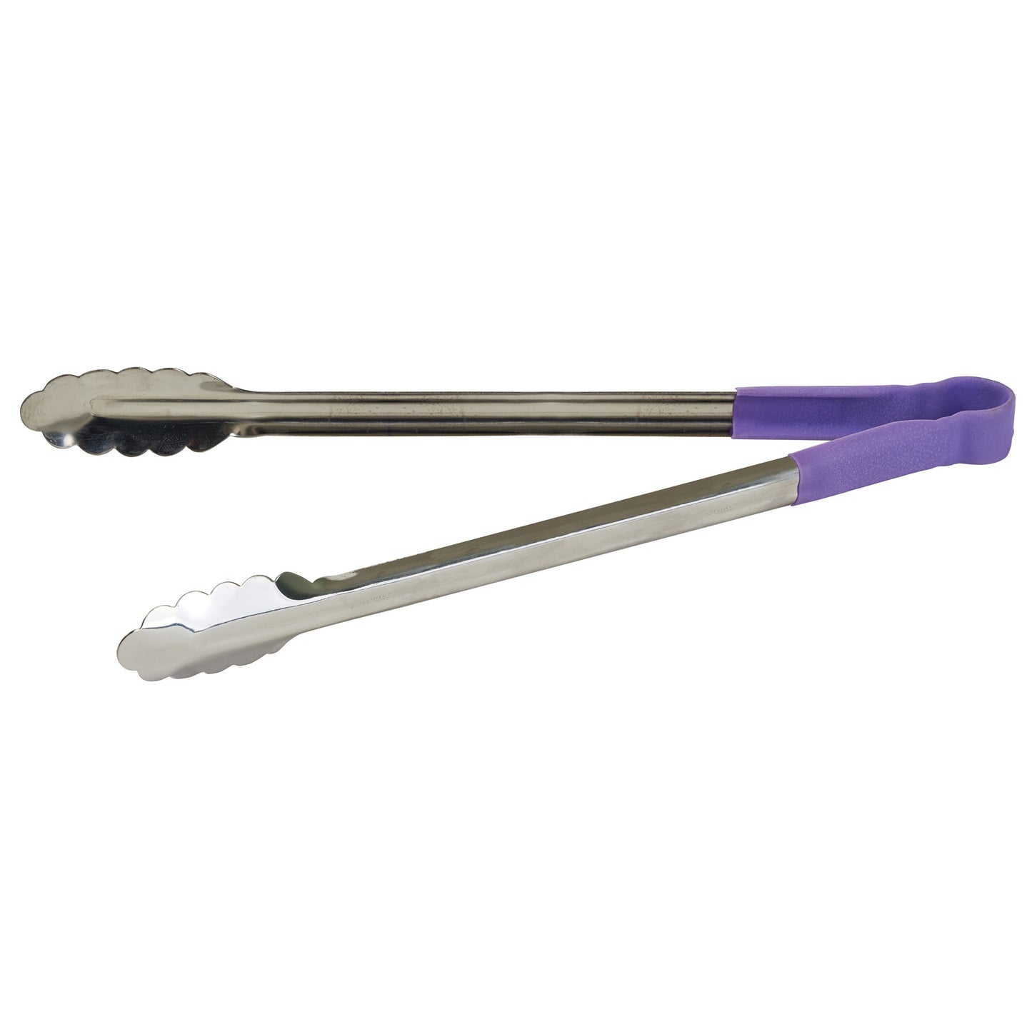 UTPH-16P - Allergen-Free Stainless Steel Utility Tongs - 16"