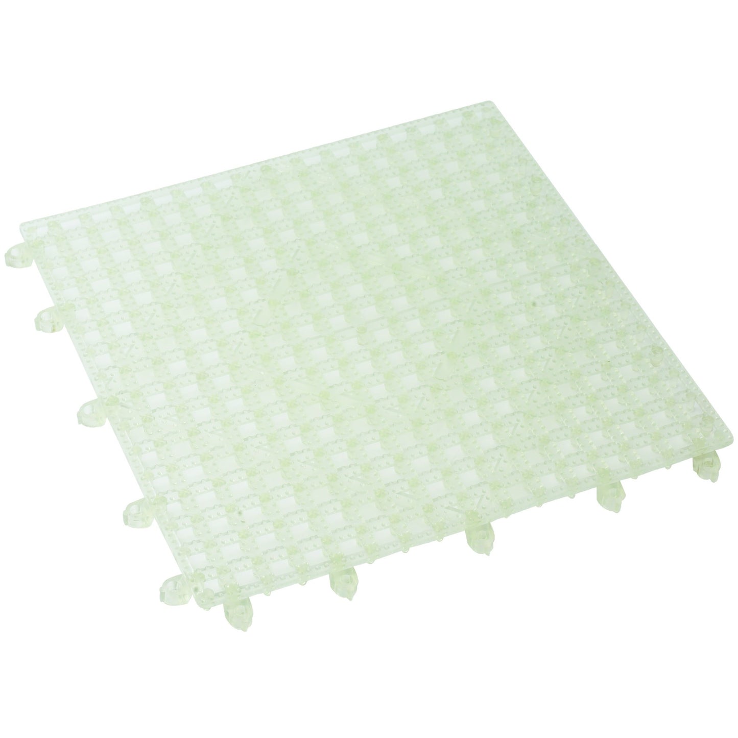 BML-12C - Bar Mat, Interlocking, 12" x 12" - Clear