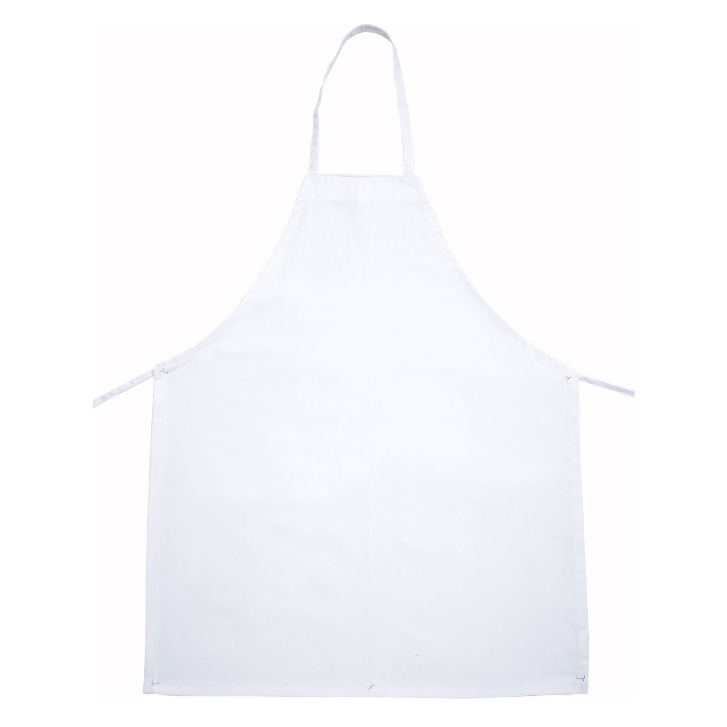 BA-3226WH - Full-Length Bib Apron - White