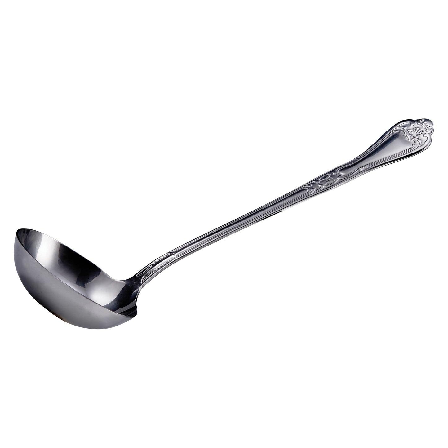 LE-4 - 13" Gravy & Soup Ladle, 4 Ounce, Stainless Steel