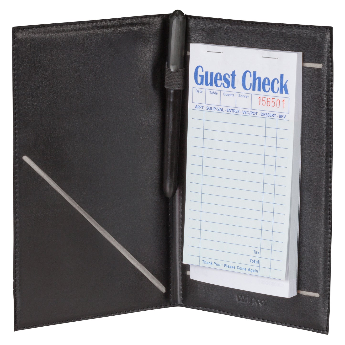 CHK-2K - Check Holder with Elastic Pen Loop