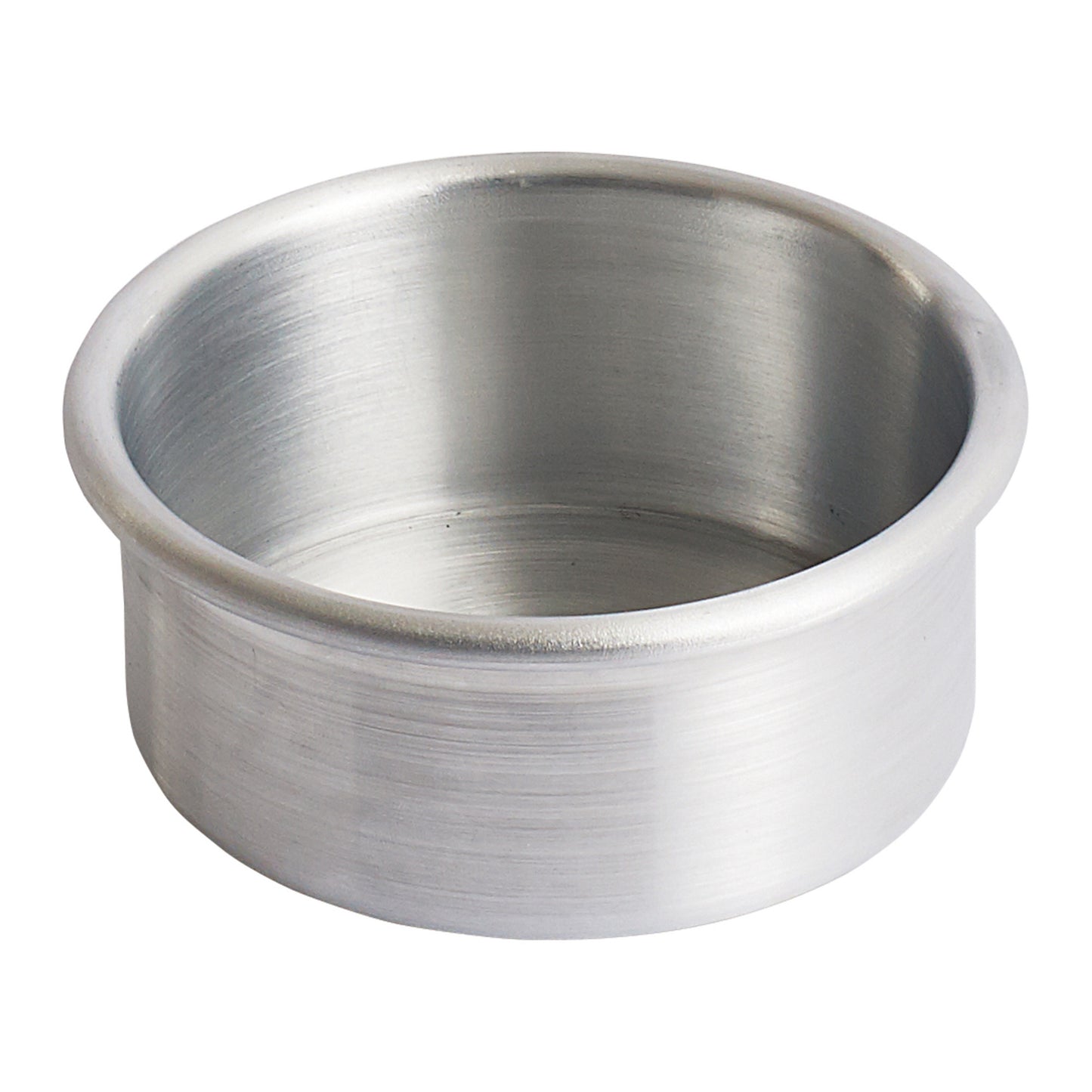 ACP-042 - Round Layer Cake Pan, Aluminum - 4" Dia x 2" H