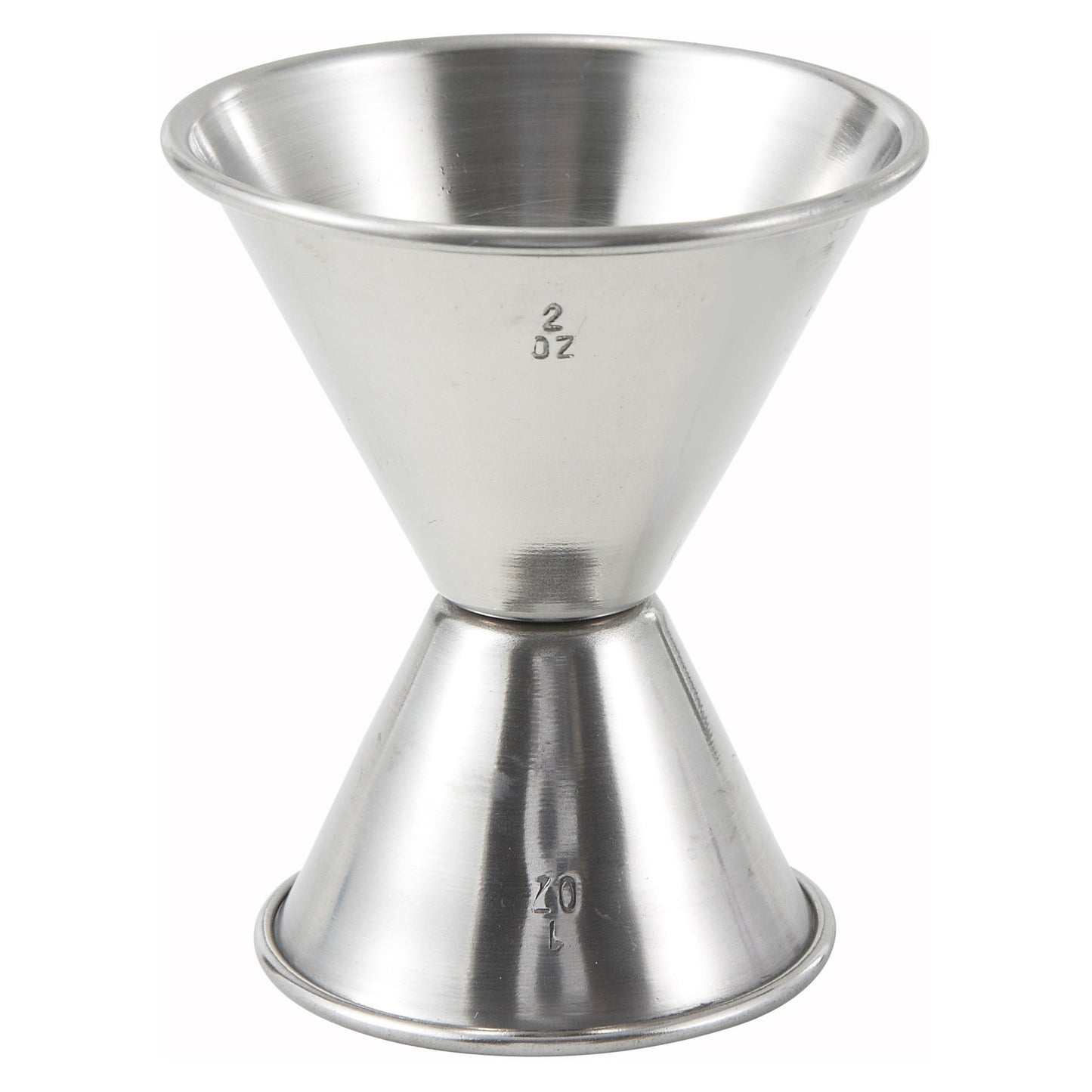 J-5 - Jigger, Stainless Steel - 1 x 2 oz