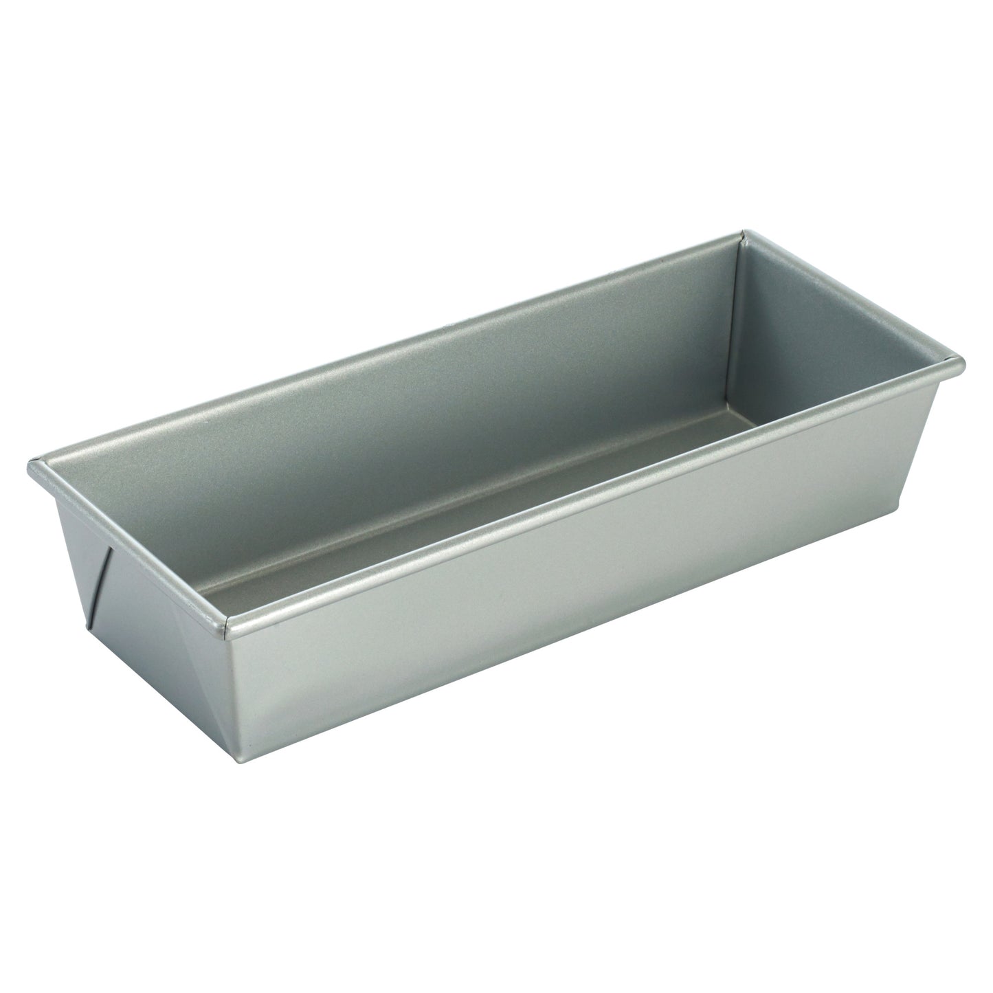 HLP-124 - Aluminized Steel Loaf Pans with Silicone Glaze - 1-1/2 lb, 12-1/4" x 4-1/2" x 2-3/4"