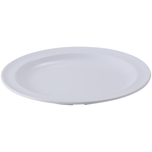Melamine 8" Round Plates - White