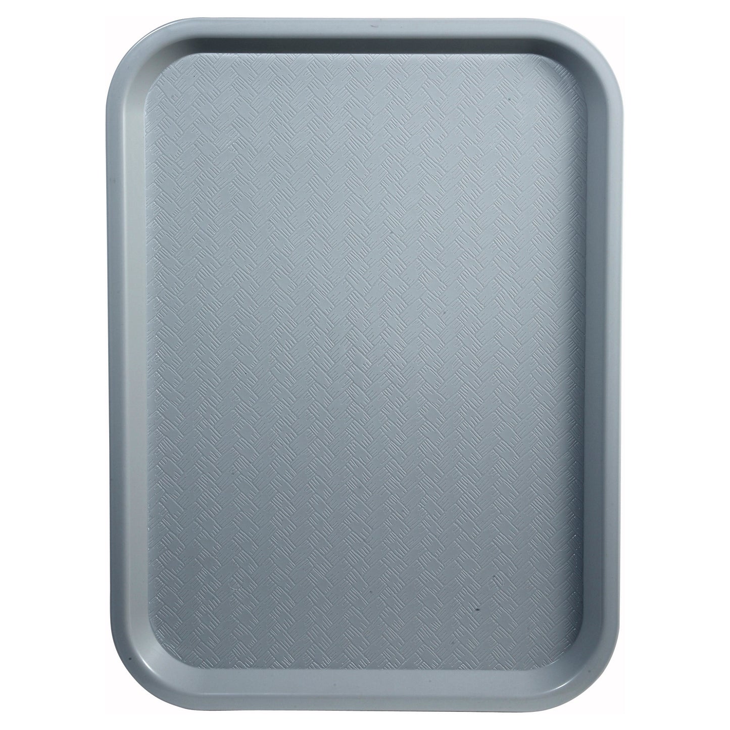 FFT-1216E - High Quality Plastic Cafeteria Tray - 12 x 16, Gray
