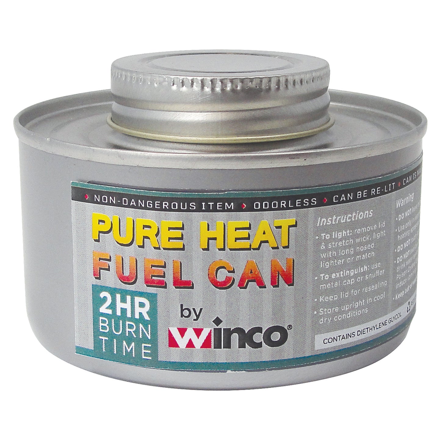 C-F2 - Chafing Fuel, Twist Cap, 24 Pieces per Box - 2 Hours