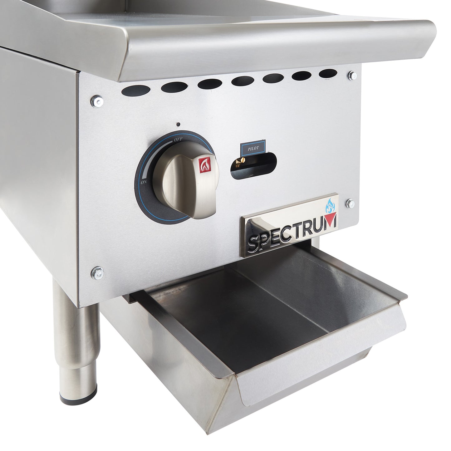 NGGD-12M - Spectrum Gas Griddle, 12" Wide, Natural / LP