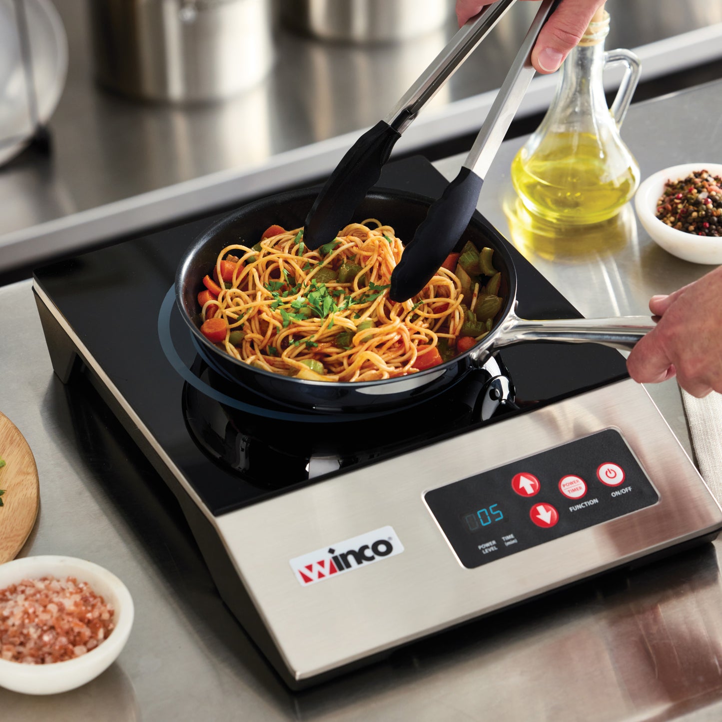 EIC-400E - Commercial Electric Induction Cooker, 1800W