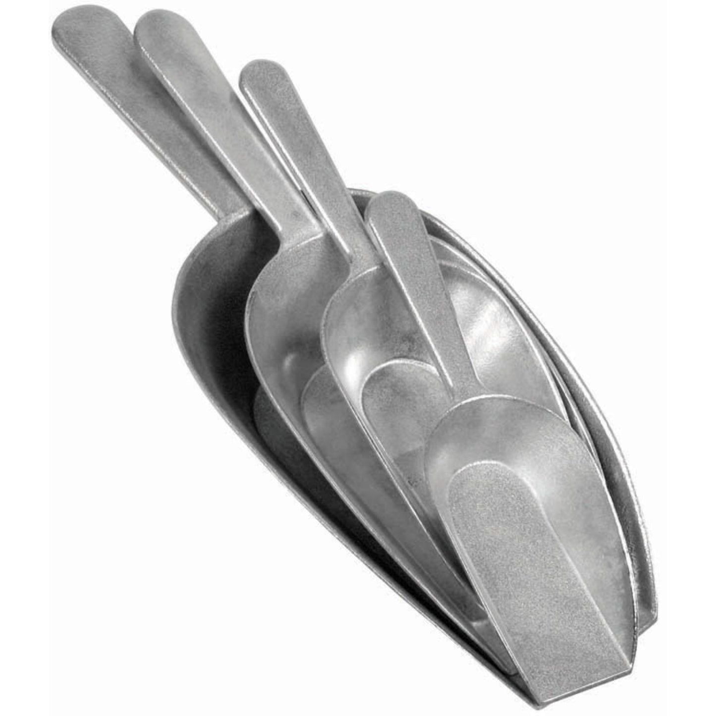 ASFB-7 - Aluminum Scoop, Flat Bottom - 7 oz