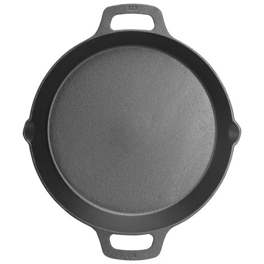 12" FireIron Cast Iron Skillet with Dual Handles