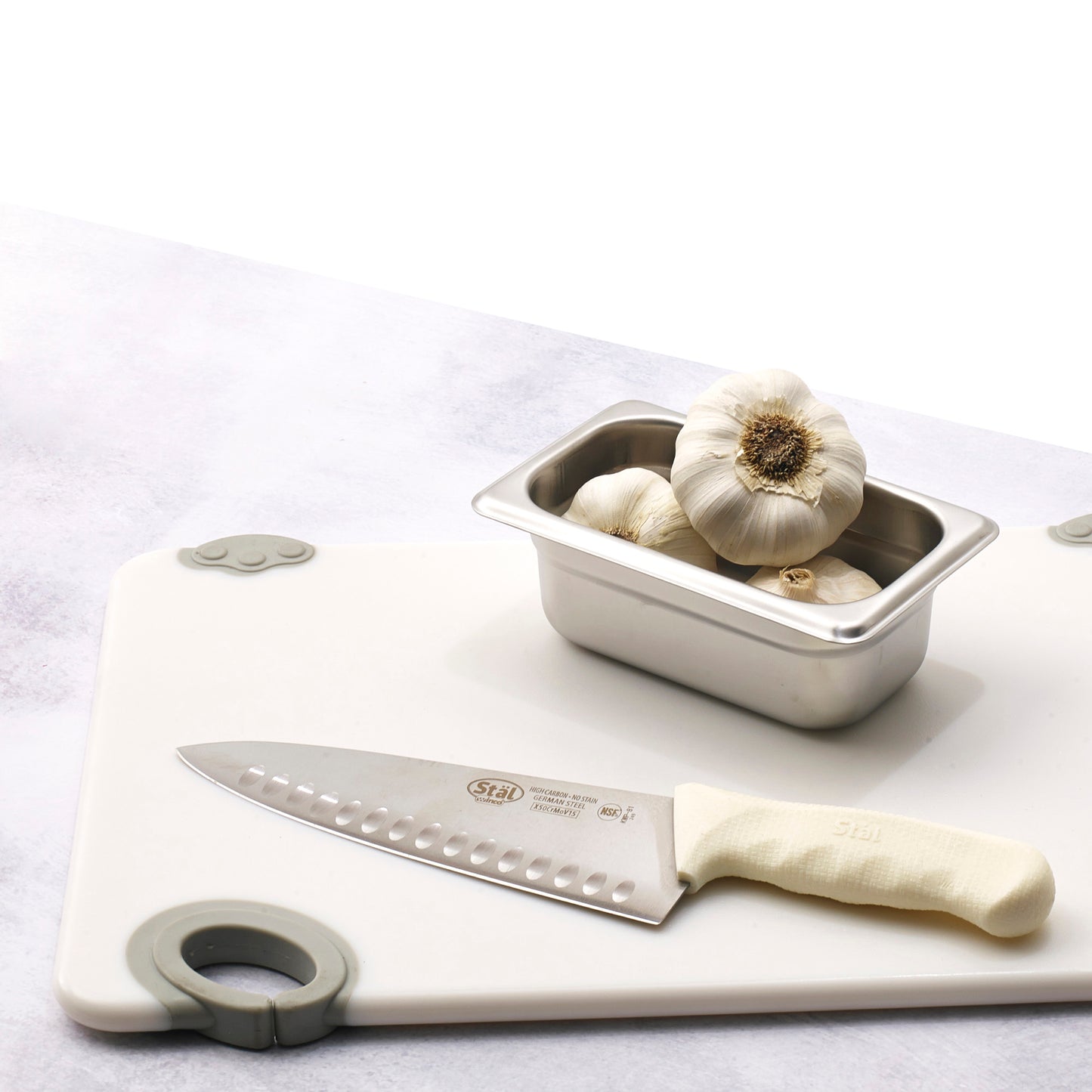 KWP-81 - Stäl 8" Hollow Ground Chef's Knife