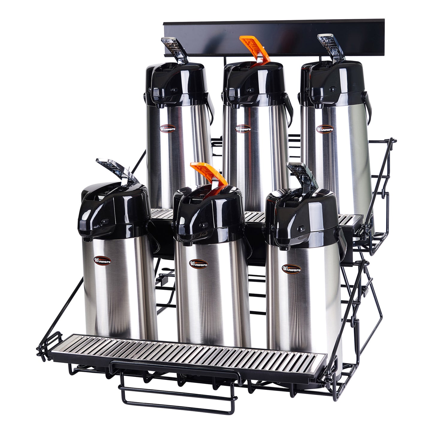 APRK-6 - Two-Level Rack Holds 6 Airpots