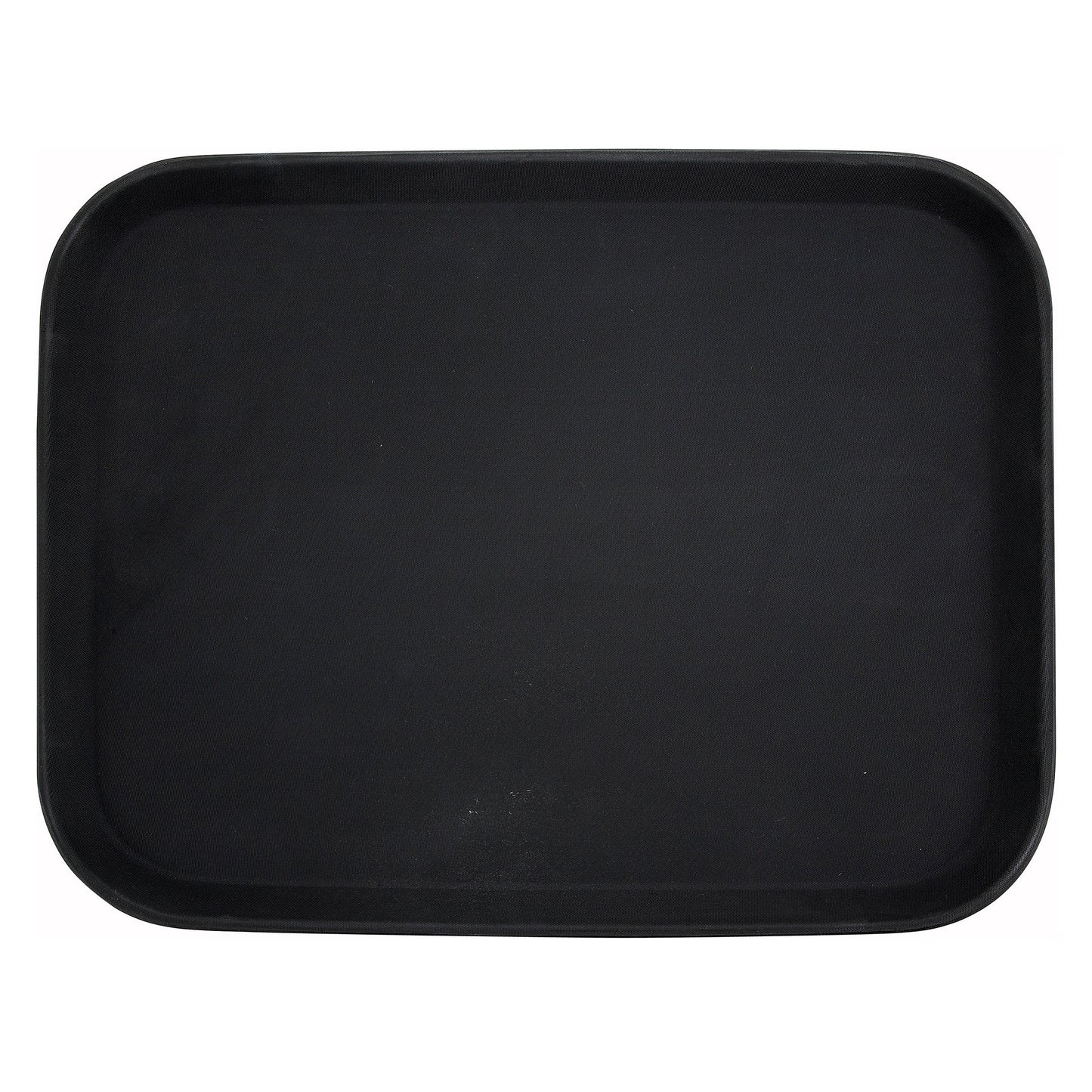 TRH-1418K - Easy-Hold 18" x 14" Rectangular Rubber-Lined Plastic Tray