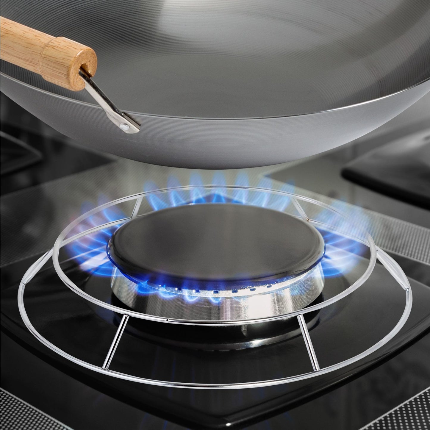 J31-0063 - Joyce Chen Wok Ring for Pairing with Traditional Round Bottom Woks