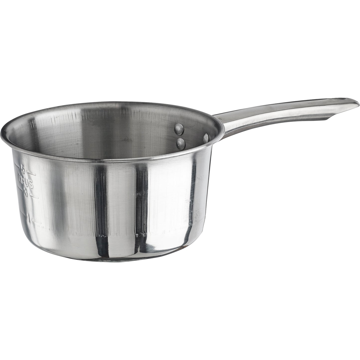 SAP-2 - Stainless Steel Sauce Pan, Mirror Finish - 2 Quart