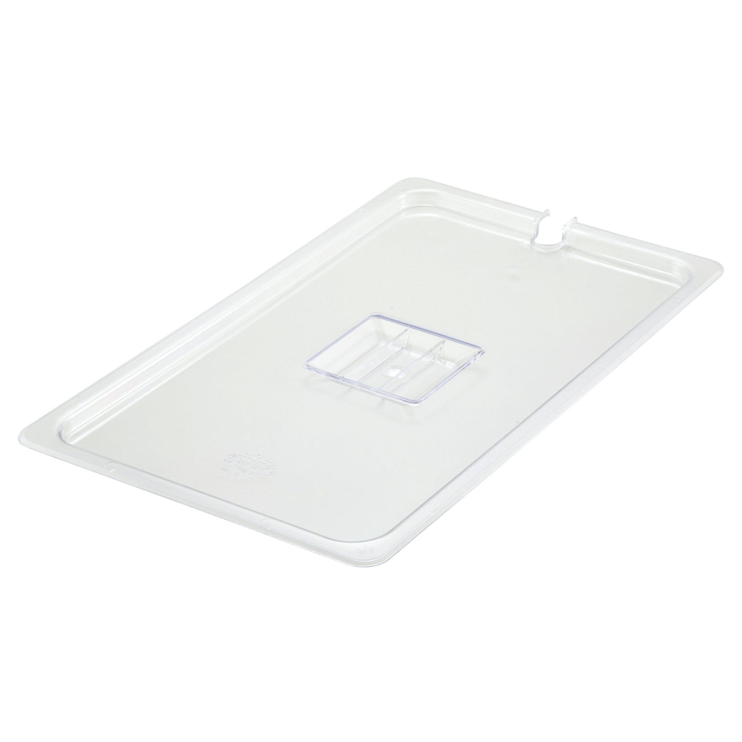 Polycarbonate Food Pan Cover, Slotted - Full